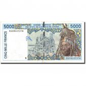 West African States, 5000 Francs, 1995, KM:713Kd, 1995, AU(50-53)