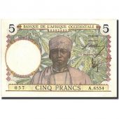 French West Africa, 5 Francs, 1939, KM:21, 1939-04-27, SUP+