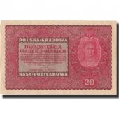 Billet, Pologne, 20 Marek, 1919, 1919-08-23, KM:26, SUP+