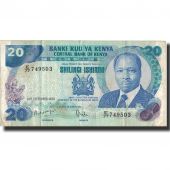 Banknote, Kenya, 20 Shillings, 1986, 1986-09-14, KM:21e, VF(20-25)