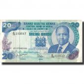 Banknote, Kenya, 20 Shillings, 1986, 1986-09-14, KM:21e, EF(40-45)