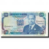 Billet, Kenya, 20 Shillings, 1988, 1988-12-12, KM:25a, TTB+