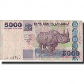 Banknote, Tanzania, 5000 Shilingi, Undated (2003), KM:38, EF(40-45)