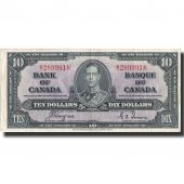 Banknote, Canada, 10 Dollars, 1937, 1937-01-02, KM:61c, EF(40-45)