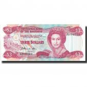 Banknote, Bahamas, 3 Dollars, L.1974, L.1974(1984), KM:44a, UNC(65-70)