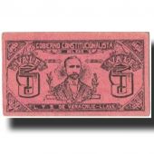Banknote, Mexico - Revolutionary, 5 Centavos, 1915, 1915., KM:S1094, AU(50-53)