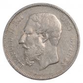 Belgique, Lopold II, 5 Francs