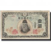 Banknote, Japan, 1 Yen, Undated (1943), Undated, KM:49a, VF(20-25)