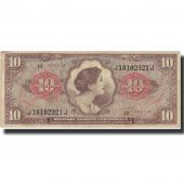 Billet, tats-Unis, 10 Dollars, Undated (1965), Undated, KM:M63, TTB