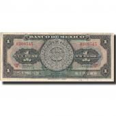 Banknote, Mexico, 1 Peso, 1958, 1958-08-20, KM:59d, VF(30-35)