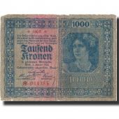Billet, Autriche, 1000 Kronen, 1922, 1922-01-02, KM:78, TB