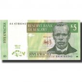 Banknote, Malawi, 5 Kwacha, 1997, 1997-07-01, KM:36a, UNC(64)