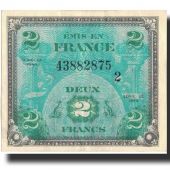 France, 2 Francs, 1944 Flag/France, 1944, 1944, SUP+, Fayette:VF 16.2, KM:114a