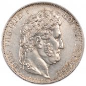 Louis Philippe I, 5 Francs tte laure, I plus loign