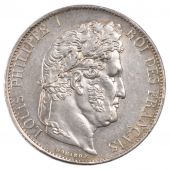Louis Philippe I, 5 Francs with laureate head, I more distant