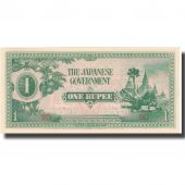 Billet, Birmanie, 1 Rupee, 1942, 1942, KM:14b, SPL+