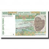 Banknote, West African States, 500 Francs, 2001, 2001, KM:710Kl, AU(50-53)