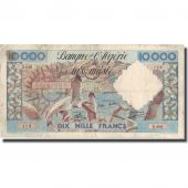 Banknote, Algeria, 10,000 Francs, 1957, 1957-09-27, KM:110, VF(30-35)