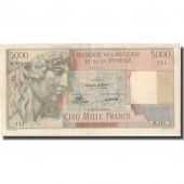 Billet, Algeria, 5000 Francs, 1949, 1949-10-28, KM:109a, TB+