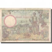 Banknote, Tunisia, 1000 Francs, 1946, 1946-09-05, KM:26, EF(40-45)