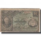 Billet, Argentine, 10 Centavos, 1883, 1883-10-04, KM:6, B+