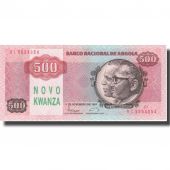 Billet, Angola, 500 Novo Kwanza on 500 Kwanzas, 1987, 1987-11-11, KM:123, NEUF