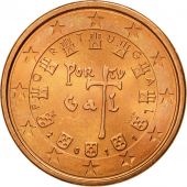 Portugal, 5 Euro Cent, 2011, MS(65-70), Copper Plated Steel, KM:742