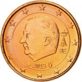 Belgium, Euro Cent, 2013, MS(65-70), Copper Plated Steel, KM:274