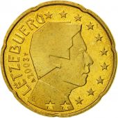 Luxembourg, 20 Euro Cent, 2003, FDC, Laiton, KM:79