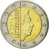 Luxembourg, 2 Euro, 2014, MS(65-70), Bi-Metallic