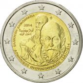 Grce, 2 Euro, Teotokoupolos, 2014, SPL, Bi-Metallic