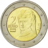 Autriche, 2 Euro, 2002, SPL, Bi-Metallic, KM:3089