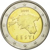 Estonia, 2 Euro, 2011, MS(63), Bi-Metallic, KM:68