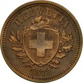 Monnaie, Suisse, Rappen, 1872, Bern, SUP+, Bronze, KM:3.1
