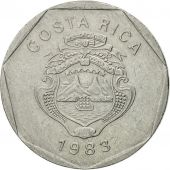 Monnaie, Costa Rica, 5 Colones, 1983, TTB, Stainless Steel, KM:214.1