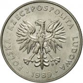 Monnaie, Pologne, 20 Zlotych, 1989, Warsaw, TTB, Copper-nickel, KM:153.2