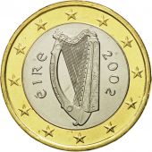 IRELAND REPUBLIC, Euro, 2002, MS(65-70), Bi-Metallic, KM:38