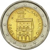 San Marino, 2 Euro, 2002, MS(63), Bi-Metallic, KM:447