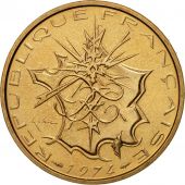 Coin, France, Mathieu, 10 Francs, 1974, MS(65-70), Nickel-brass, KM:940