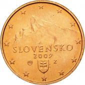 Slovakia, Euro Cent, 2009, MS(60-62), Copper Plated Steel, KM:95