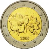 Finland, 2 Euro, 2000, MS(60-62), Bi-Metallic, KM:105