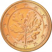 Rpublique fdrale allemande, 5 Euro Cent, 2002, SUP+, Copper Plated Steel