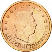 Luxembourg, 2 Euro Cent, 2002, SPL, Copper Plated Steel, KM:76