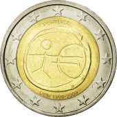 Portugal, 2 Euro, european monetary union 10 th anniversary, 2009, SPL