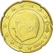 Belgique, 20 Euro Cent, 2000, TTB, Laiton, KM:228