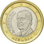 Spain, Euro, 2002, EF(40-45), Bi-Metallic, KM:1046
