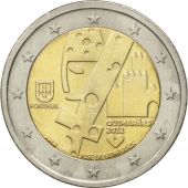 Portugal, 2 Euro, Guimar, 2012, MS(60-62), Bi-Metallic, KM:813