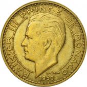 Monnaie, Monaco, Rainier III, 50 Francs, Cinquante, 1950, SUP, Aluminum-Bronze