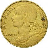 Coin, France, Marianne, 20 Centimes, 1977, Paris, VF(20-25), Aluminum-Bronze
