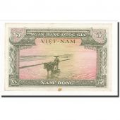 South Viet Nam, 5 Dong, 1955, KM:2a, EF(40-45)